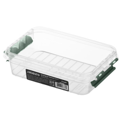 Контейнер для зберігання харчових продуктів ARDESTO Fresh 0.52л, пластик, прямокутна, зелений Контейнер для зберігання харчових продуктів ARDESTO Fresh 0.52л, пластик, прямокутна, зелений