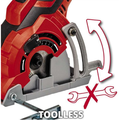 Einhell Міні-пила дискова TC-CS 89, 600 Вт, 89х10 мм