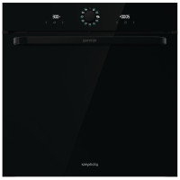 Gorenje Духова шафа електрична, 77л, A, пара, дисплей, макс.темпер.-300, чорний