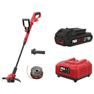 Тример садовий акумуляторний SKIL 0241 CA 20В ліска 30см 1х2.5А·год 2.3кг Тример садовий акумуляторний SKIL 0241 CA 20В ліска 30см 1х2.5А·год 2.3кг