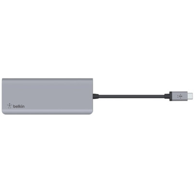 Хаб Belkin USB-C 7в1 HDMI/VGA/2хUSB-A/USB-C/SD/microSD/jack3.5 Хаб Belkin USB-C 7в1 HDMI/VGA/2хUSB-A/USB-C/SD/microSD/jack3.5