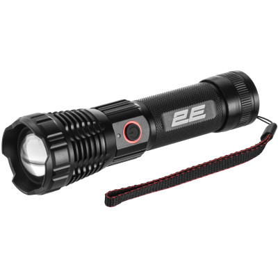 Фонарь ручной аккумуляторный 2E FLYB2630 USB-C 3000мА·ч 2000лм 10Вт 5 режимов освещения функция Power Bank IP68 0.2кг Фонарь ручной аккумуляторный 2E FLYB2630 USB-C 3000мА·ч 2000лм 10Вт 5 режимов освещения функция Power Bank IP68 0.2кг