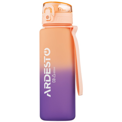 Пляшка для води ARDESTO Travel 650мл, пластик, рожевий Пляшка для води ARDESTO Travel 650мл, пластик, рожевий