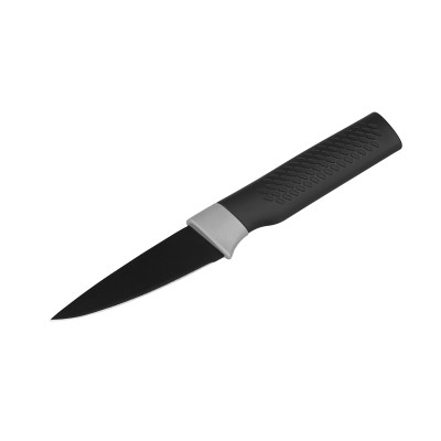 Кухонный нож для овощей Ardesto Black Mars, 8см, нержавеющая сталь, пластик, черный [AR2018SK]