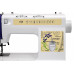 Швейная машина LEADER LAVENDER ,электромех., 70Вт, 22 швейных операций, петля полуавтомат, белый + синий Швейная машина LEADER LAVENDER ,электромех., 70Вт, 22 швейных операций, петля полуавтомат, белый + синий
