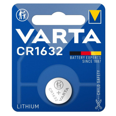 Батарейка Varta літієва CR1632  блістер, 1 шт