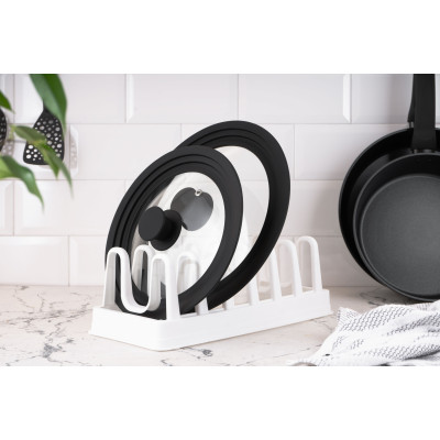 ARDESTO Підставка для кришок , 35*15.2*11.7, білий