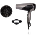 Фен Remington Ionic Dry, 2200Вт, 3 режими, дифузор,турмалинова іоніз-я, хол. обдув, сіро-чорний