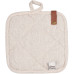 Прихватка ARDESTO Oliver, 20х20см, 100% бавовна, нап-ч: ватин, бежевий