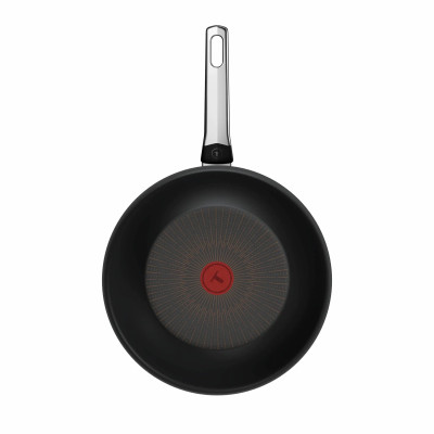 Сковорода ВОК Tefal Excellence Fusion,28см, алюміній, нержавіюча сталь, бакеліт, чорний Сковорода ВОК Tefal Excellence Fusion,28см, алюміній, нержавіюча сталь, бакеліт, чорний