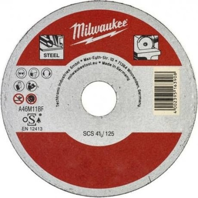 Диск відрізний Milwaukee по металу, 230х1.9х22.2мм