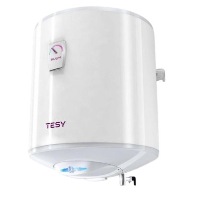 Водонагрівач електр. TESY Bilight 50V круглий GCV 504415 B11 TSRC, 50л, 1,5кВт, мех. кер-ння, C, білий