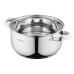 Каструля ARDESTO Gemini Gourmet, скляна кришка, 3.8 л, нержавіюча сталь