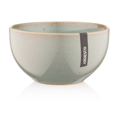 ARDESTO Салатник Lecco, 14 см, сірий, кераміка ARDESTO Салатник Lecco, 14 см, сірий, кераміка