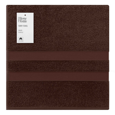 Рушник махровий ARDESTO Splendid 70х140см, 100% бавовна, коричневий