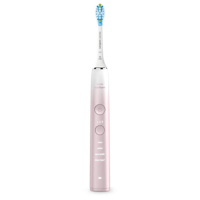 Щітка зубна електр. Philips, Sonicare DiamondClean Prestige 9900, 62т. колив/хв, насадок-1, SenseIQ, зарядний чохол, рожевий Щітка зубна електр. Philips, Sonicare DiamondClean Prestige 9900, 62т. колив/хв, насадок-1, SenseIQ, зарядний чохол, рожевий
