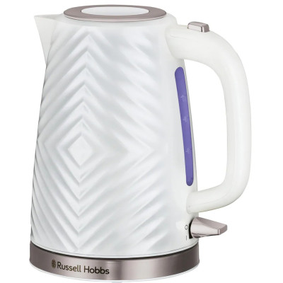 Russell Hobbs Електрочайник 26381-70 Groove, білий Russell Hobbs Електрочайник 26381-70 Groove, білий