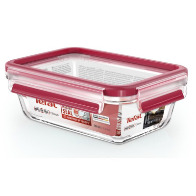 Tefal Форма универсальна з кришкою MASTERSEAL GLASS7 700 мл, скло