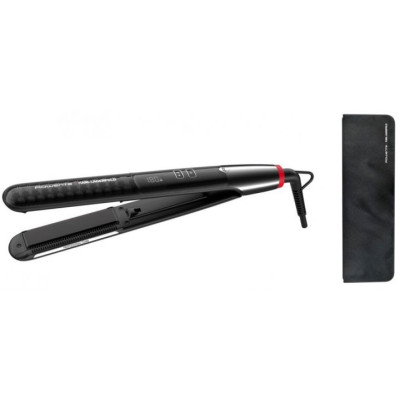 Випрямляч Rowenta x Karl Lagerfeld K/Pro Stylist Straightener, темп.режимів-8, 140-210С, дисплей, іонізація, кераміка, чорний