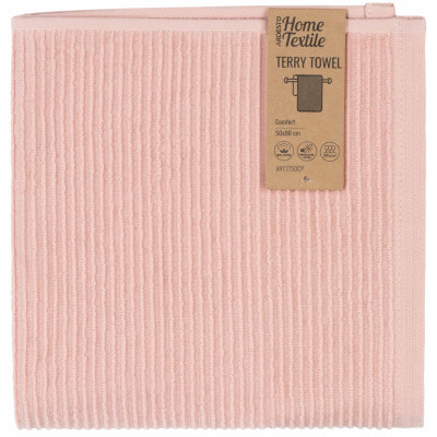 Рушник махровий ARDESTO Comfort 50х90см, 100% бавовна, рожевий