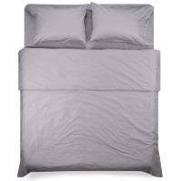 Підковдра ARDESTO Mix&Match, 200х220см, 100% бавовна, сатин, сірий