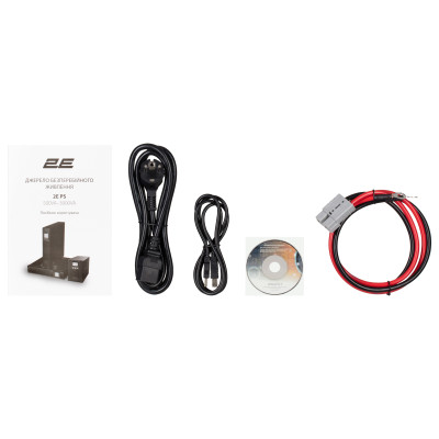 2E Джерело безперебійного живлення PS3000L, 3000VA/2400W, на зовнішні АКБ 4*12В, 3xSchuko+3xC13 2E Джерело безперебійного живлення PS3000L, 3000VA/2400W, на зовнішні АКБ 4*12В, 3xSchuko+3xC13