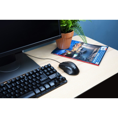 Мышь Trust Voca, USB-A, чёрный (23650_TRUST)