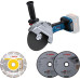 Bosch Шліфмашина кутова акумуляторна GWS 182P 125 мм 18В 2800-9000об·хв без АКБ та ЗП 1,7кг