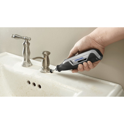 Шліфмашина шліфувально-гравірувальна акумуляторна Dremel Lite 7760-15 3.6В 1х2А·год 8000-25000об/хв 15 насадок 195см ЗП USB 0.27кг Шліфмашина шліфувально-гравірувальна акумуляторна Dremel Lite 7760-15 3.6В 1х2А·год 8000-25000об/хв 15 насадок 195см ЗП USB 0.27кг