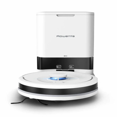 Робот-пилосос Rowenta миючий X-PLORER Serie 90+, 6000ПаВт, h=9.7см, 0.26л, конт пил -0.29л, автон. робота до 270хв, білий