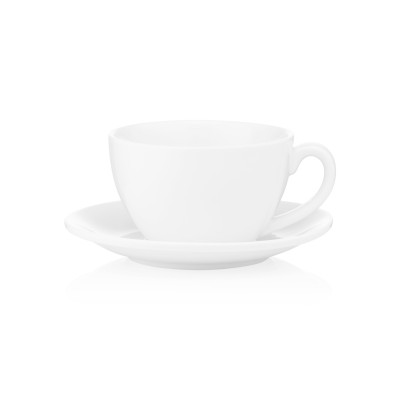 Чашка Ardesto Imola, 340мл, фарфоровая, белая Чашка Ardesto Imola, 340мл, фарфоровая, белая