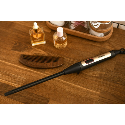 Плойка ARDESTO HC-726G, 35Вт, D -13mm, >200С, для афрокудрів, кераміка, чорний