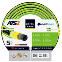 Шланг садовый Cellfast GREEN ATS, 3/4", 50м, 5 слоев, до 30 Бар, -20...+60°C (15-121)