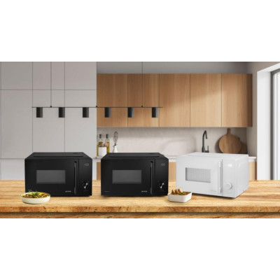 Мікрохвильова піч Gorenje, 23л, електр. керув., 800Вт, дисплей, 20 програм, інвертор, чорний Мікрохвильова піч Gorenje, 23л, електр. керув., 800Вт, дисплей, 20 програм, інвертор, чорний
