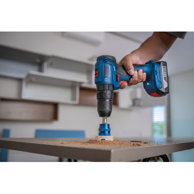 Шуруповерт-дрель ударный аккумуляторный Bosch GSB 185-LI 18В 2х2.0А·ч 50Нм 500·1900об·мин кейс 1кг