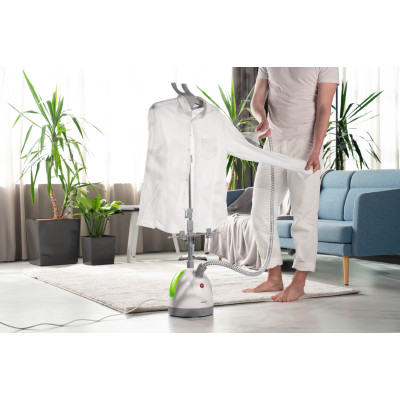 ARDESTO Відпарювач вертикальний IR-C8815-S, 1785Вт, 1500мл, нерж. сталь, біло-зелений ARDESTO Відпарювач вертикальний IR-C8815-S, 1785Вт, 1500мл, нерж. сталь, біло-зелений