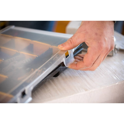 Органайзер Stanley, 22 відділеня, регульовані перегородки, 4.8х35.7х22.9см, пластик Органайзер Stanley, 22 відділеня, регульовані перегородки, 4.8х35.7х22.9см, пластик