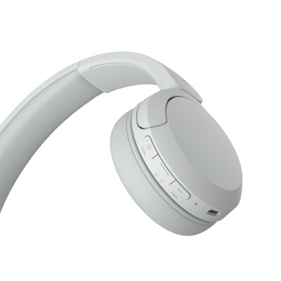 Навушники On-ear Sony WH-CH520 BT 5.2, SBC, AAC, Wireless, Mic, Білий (WHCH520W.CE7)