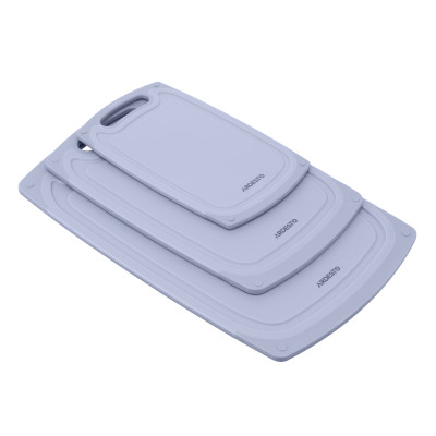 ARDESTO Дошка кухонна Gemini, 33х20х0.85см, пластик, сірий ARDESTO Дошка кухонна Gemini, 33х20х0.85см, пластик, сірий