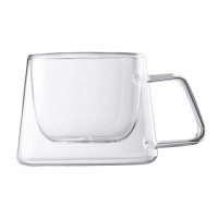 Набір чашок з ручками і подвійними стінками Ardesto, 200мл, 2шт, боросилікатне скло, прозорий Набір чашок з ручками і подвійними стінками Ardesto, 200мл, 2шт, боросилікатне скло, прозорий