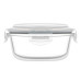 Контейнер для зберігання харчових продуктів ARDESTO Gemini 0.4л, боросилікатне скло, пластик, круглий, прозорий Контейнер для зберігання харчових продуктів ARDESTO Gemini 0.4л, боросилікатне скло, пластик, круглий, прозорий