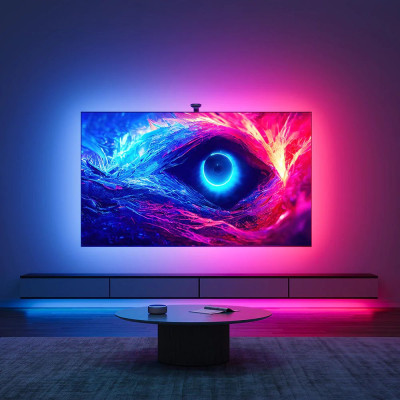 Govee Набір адаптивного підсвічування H605C Envisual TV Backlight T2 with Dual Cameras 75-85' RGB Чорний