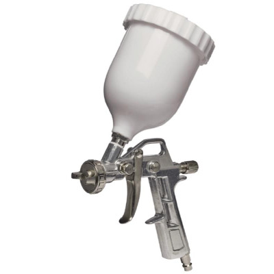 Фарборозпилювач пневматичний Einhell, верхній бак, 0.6л, повітря 300л/хв