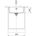 Мийка кухонна Franke Maris, фраграніт, прямокутник, без крила, 553х433х200мм, чаша - 1, врізна, MRG 110-52, миндаль Мийка кухонна Franke Maris, фраграніт, прямокутник, без крила, 553х433х200мм, чаша - 1, врізна, MRG 110-52, миндаль