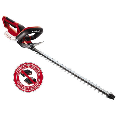 Кусторез аккумуляторный Einhell GE-CH 1855/1 Li - Solo 18В PXC 55см шаг 18мм 2.44кг (без АКБ и ЗУ) (3410502)
