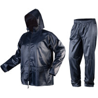 Дощовик Neo Tools (Куртка+Штани), поліестер, 170г/м кв, сумка, M(50), синій темний