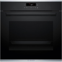 Духова шафа Bosch електрична, 71л, A+, дисплей, конвекція, піроліз, телескопічні направляючі, чорний
