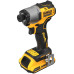 Шуруповерт ударный аккумуляторный DeWalt XR Li-Ion PowerStack 18В 1х1.7А·ч 192Нм 3200об/мин 4200уд/мин кейс 0.88кг без ЗП