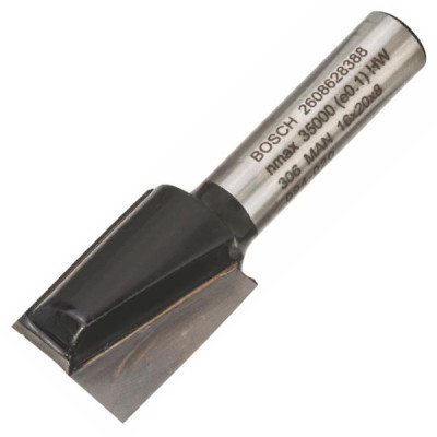 Фреза пазова Bosch Professional з двома лезами Std S8 D16 L20 Фреза пазова Bosch Professional з двома лезами Std S8 D16 L20