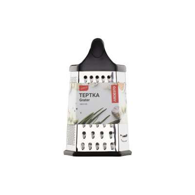 ARDESTO Тертка Gemini, чорний, нержавіюча сталь, пластик ARDESTO Тертка Gemini, чорний, нержавіюча сталь, пластик